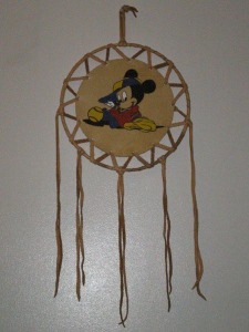 Mickey - Leather shield