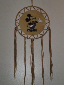 Mickey - Leather shield